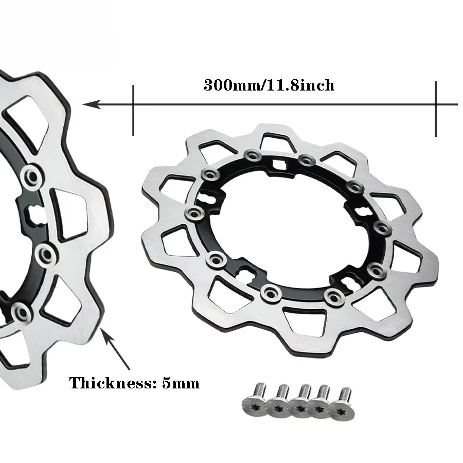 شراء الذعر دوارات قرص الفرامل العائمة 11.5 أو 11.8 مع حامل ألومنيوم باستخدام الحاسب الآلي مناسب للدراجات النارية هارلي ديفيدسون