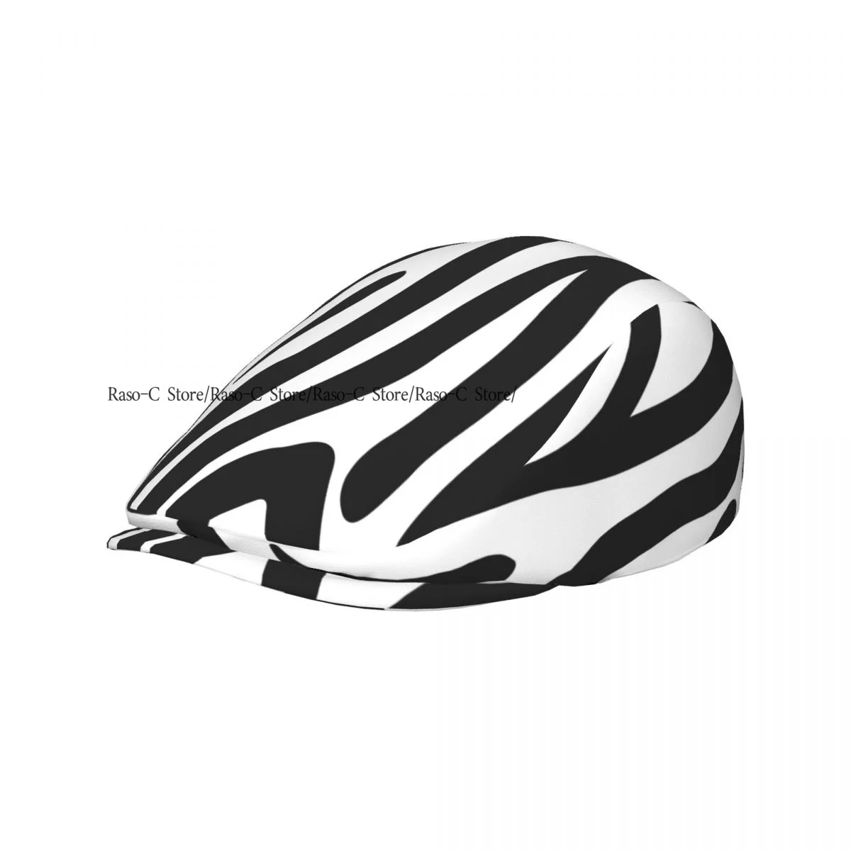 Zebra Pattern Men Women Newsboy Cap Classic Forward Hat Ivy Flat Cap Daily Hat