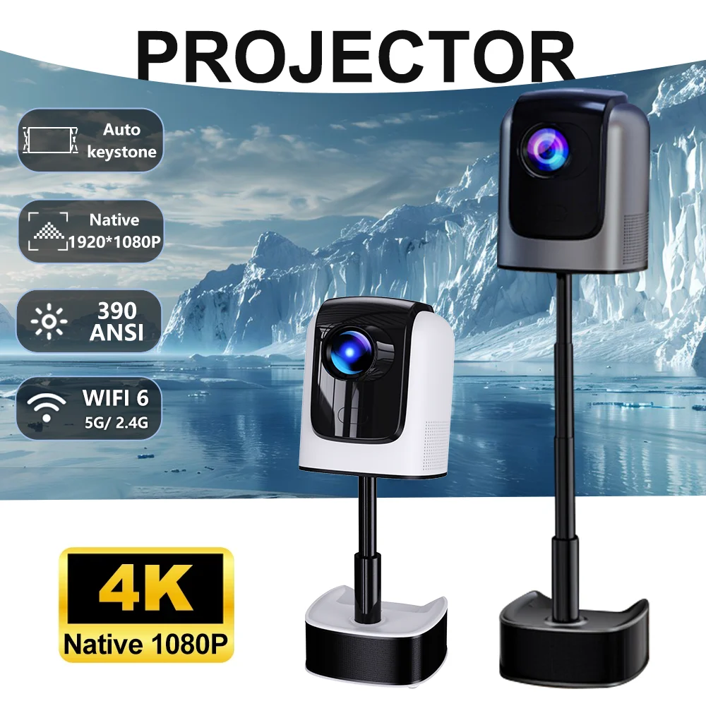 Home Cinema Hdmi - TS-1プロジェクター Android 390ANSI 1920*1080P 2.4G/5G Wifi6