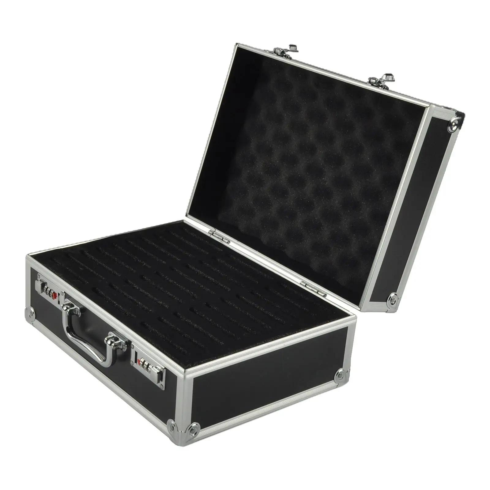 Lockable Storage Case for Graded Trading Cards with Convenient Handle