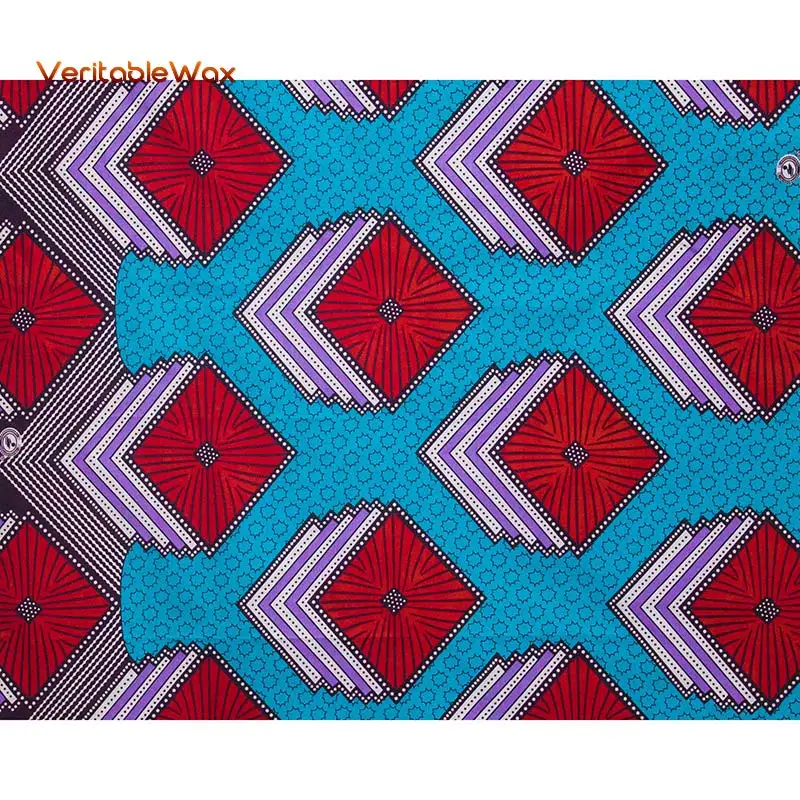 2022 New Ankara Fabric High Quality Polyester Veritablewax Brands African Printed Fabric Sewing Women's Party Wear FP6288