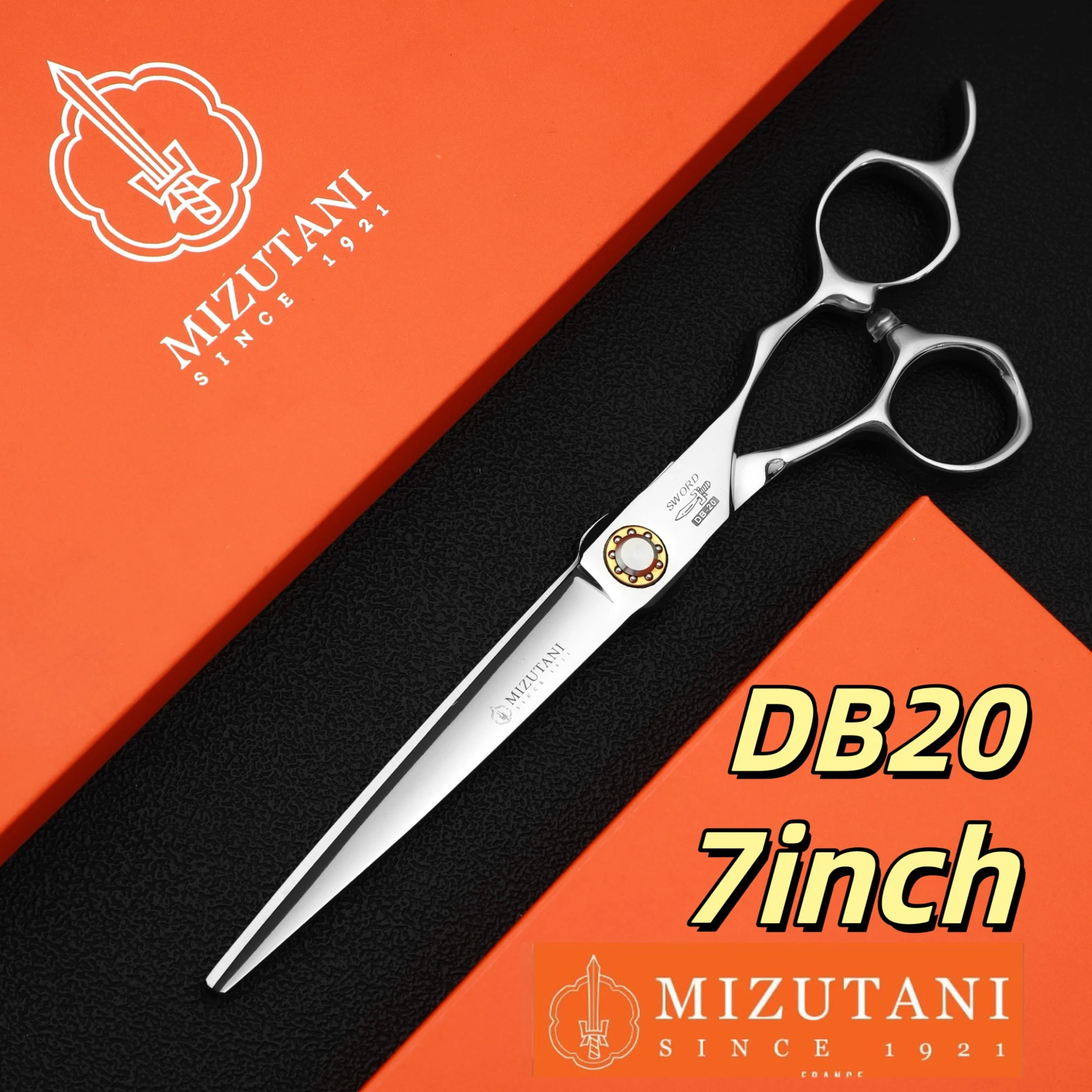 barber scissors 6 inch left hand scissors 440C Material speciality Left-hair thinning scissors