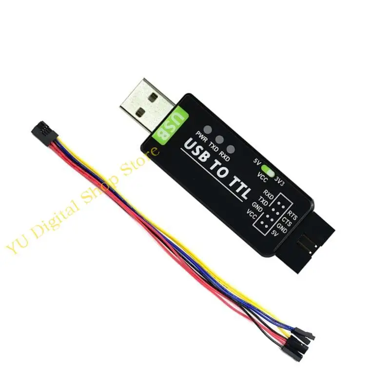 

96BA Industrial USB to TTL Serials Adapters Module Cable USB to TTL Converters