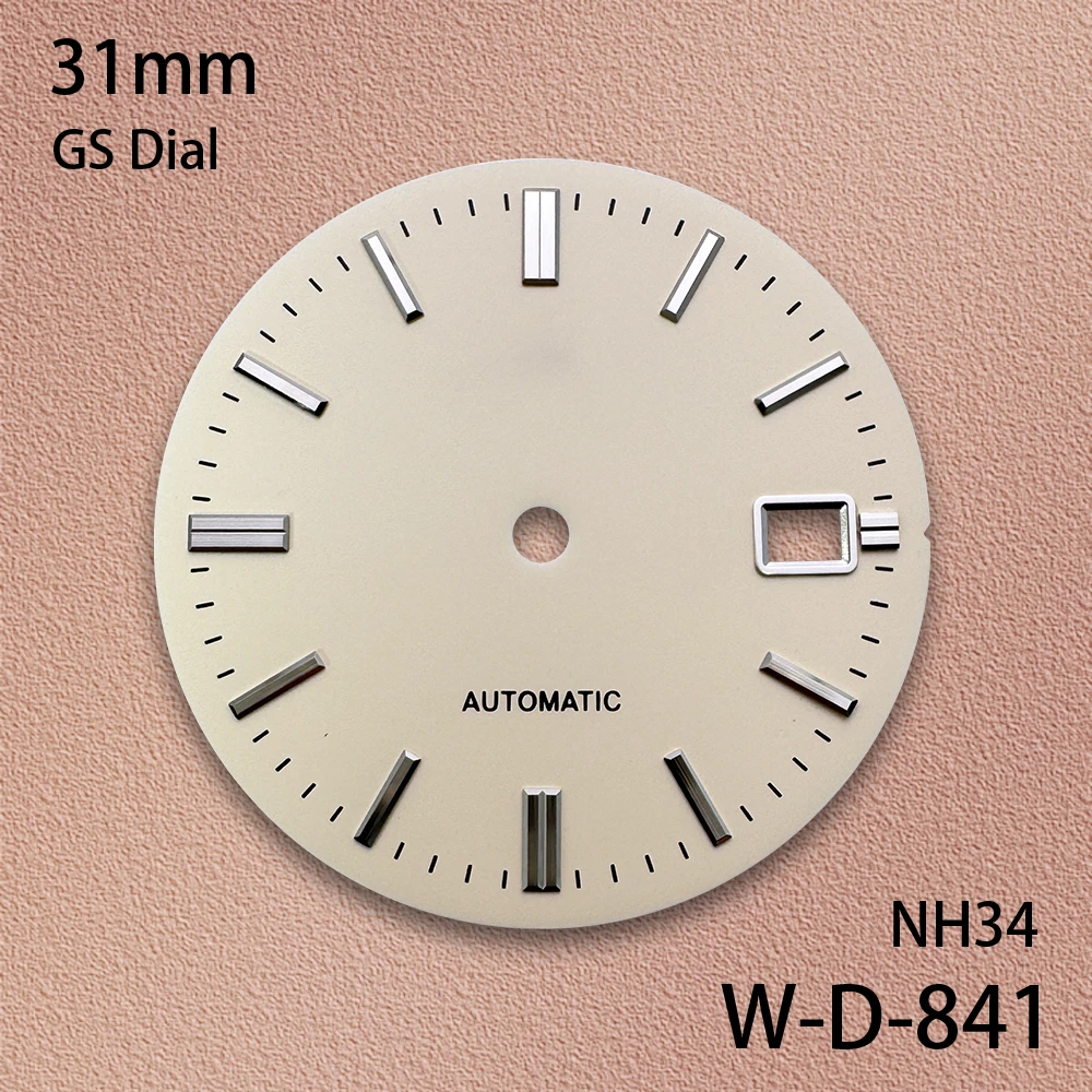 31mm S/GS Logo GMT Dial With Sun Pattern Grand S Dial Suitable For NH34/35/36 Movement High Quality Watch Accessories ﻿