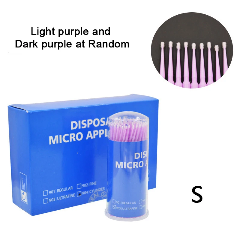 PIORPOY 400 stks/doos Dental Wegwerp Micro Borstels Lange Micro Applicator Borstel Tandheelkunde Odontologia Uitbreiding Whitening Gereedschap