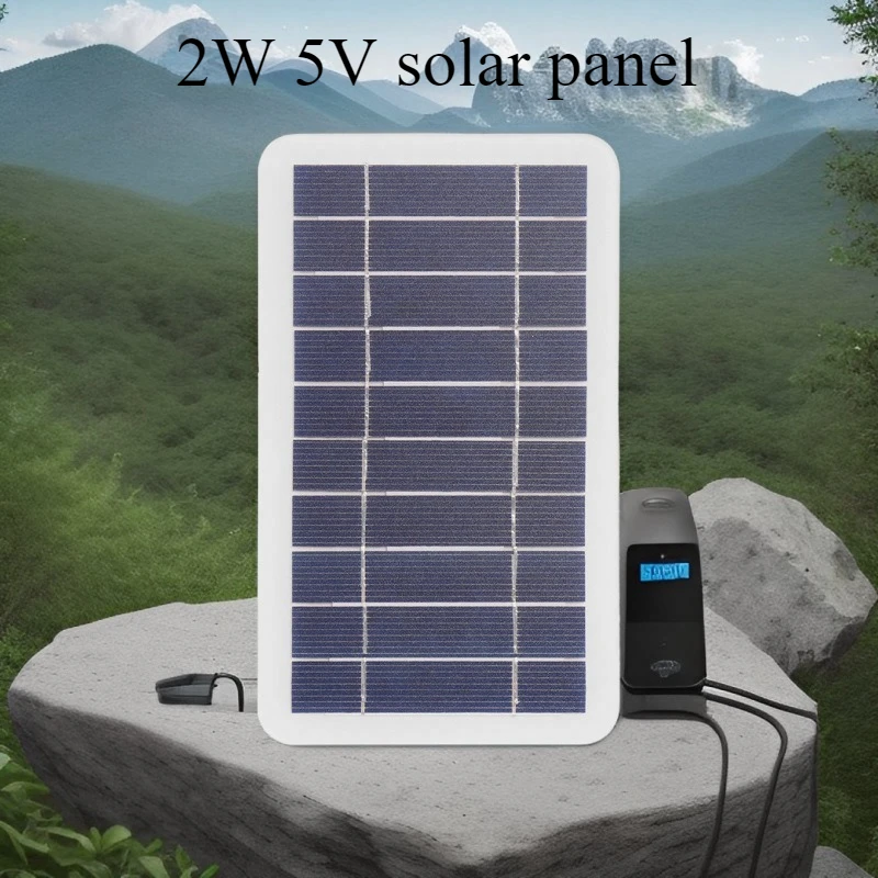 

2W 5V Solar Panel Portable For Fast Phone Charging Outdoor Mini Solar Charger 157*94mm Outdoor Portable Solar Cell Plate