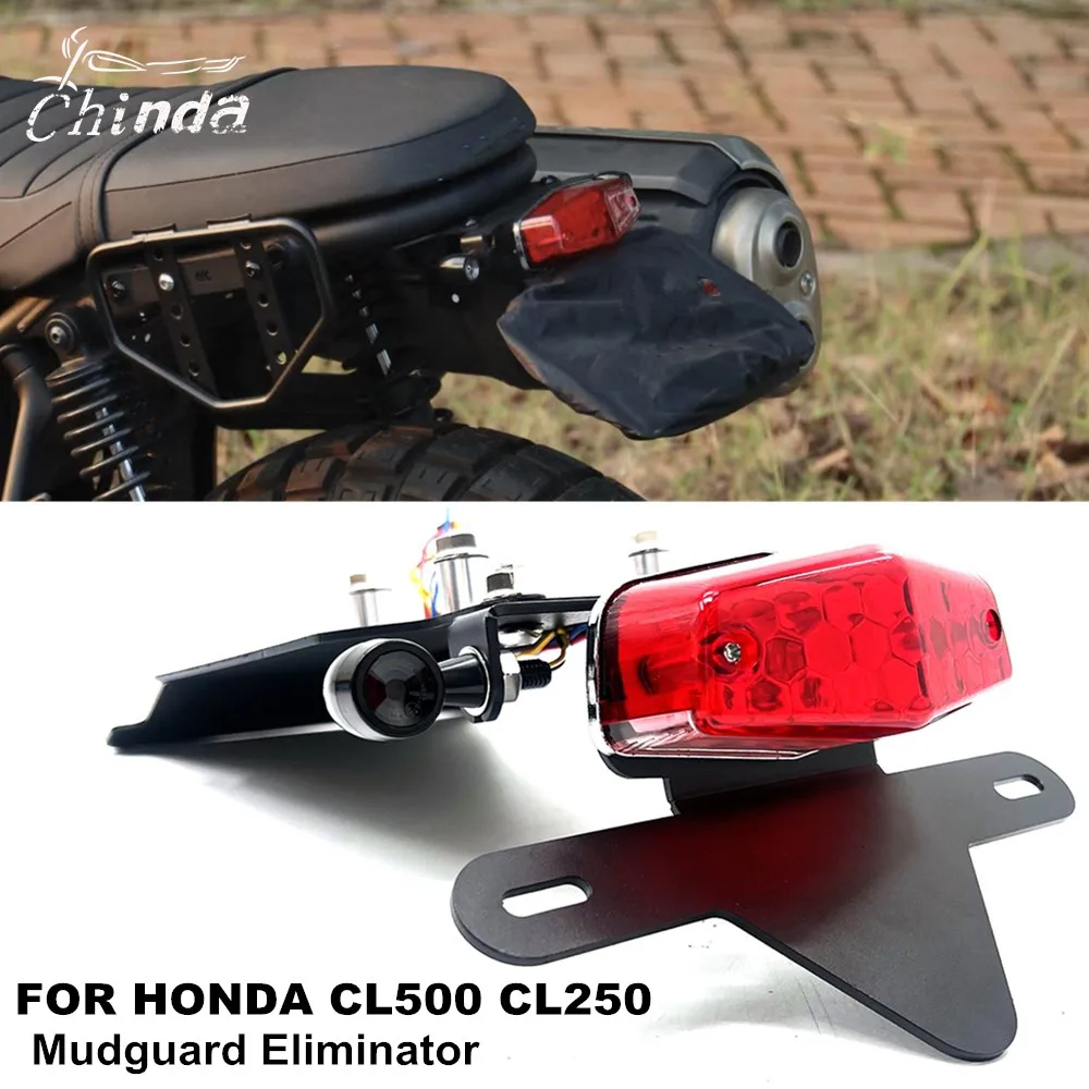

FOR HONDA CL500 CL250 CL 500 CL 250 2024 2025 Motorcycle Tail Tidy Fender Eliminator License Plate Holder