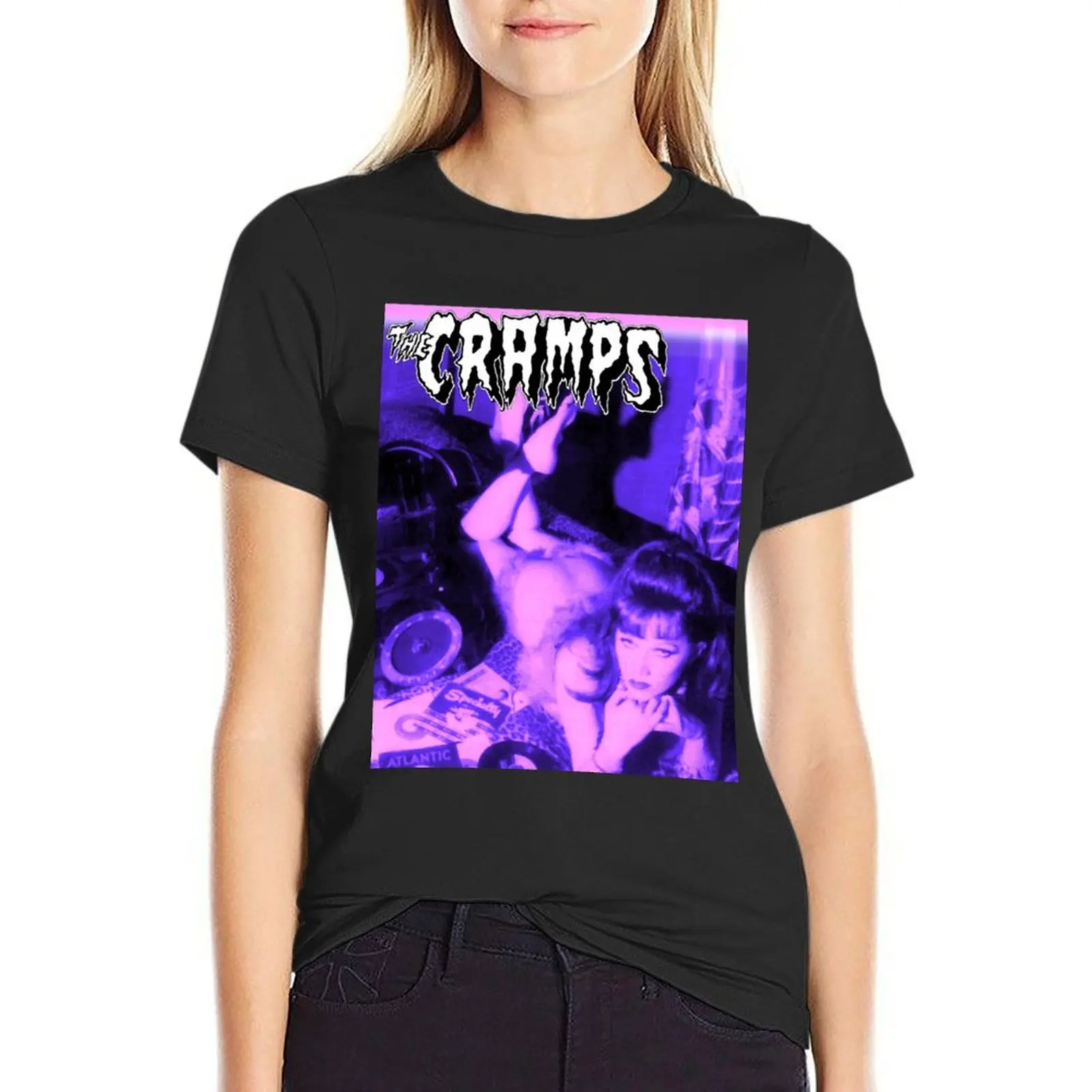 Cramps 6 T-Shirt cute clothes graphics aesthetic clothes Blouse western t shirts for Women