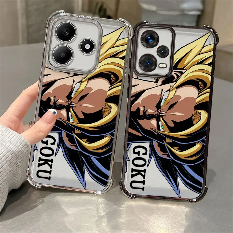 

Soft Cover Phone Case for Xiaomi Redmi A5 K80 Pro 13C A3X K80 5G A3 14C DragonS BallS Cool