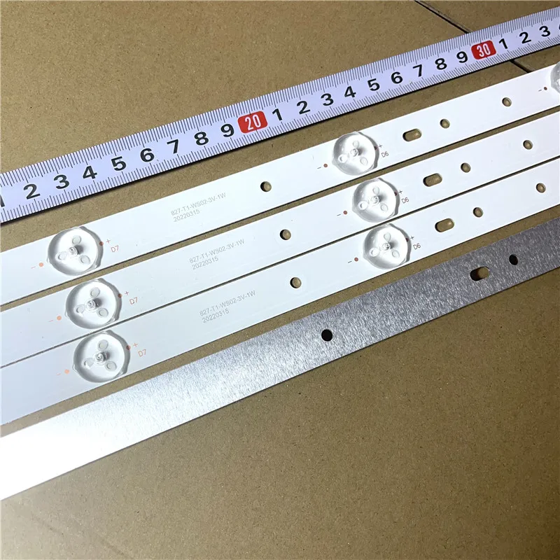 ل OY39D08 ZC14F 04 0Y39D08-ZC14F-04 OY39D08-ZC14F-04 39 بوصة 755 مللي متر 8LED 3V 100% جديد الألومنيوم LCD إضاءة خلفية للتلفاز بار