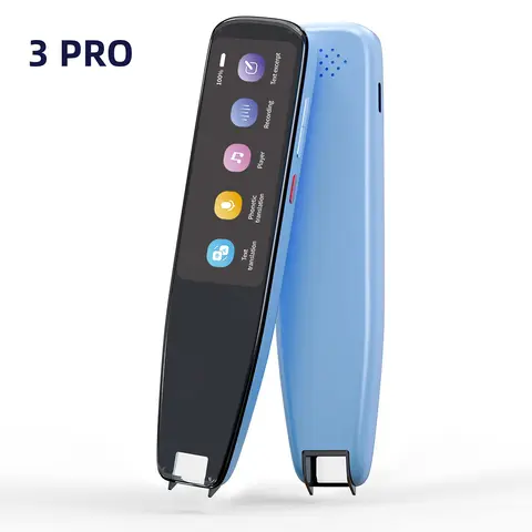 Scan Reader Pen 3 PRO Translator and Reading Pen for Dyslexia Autism Smart Voice Scan Translator Pen 112 Languages Translation