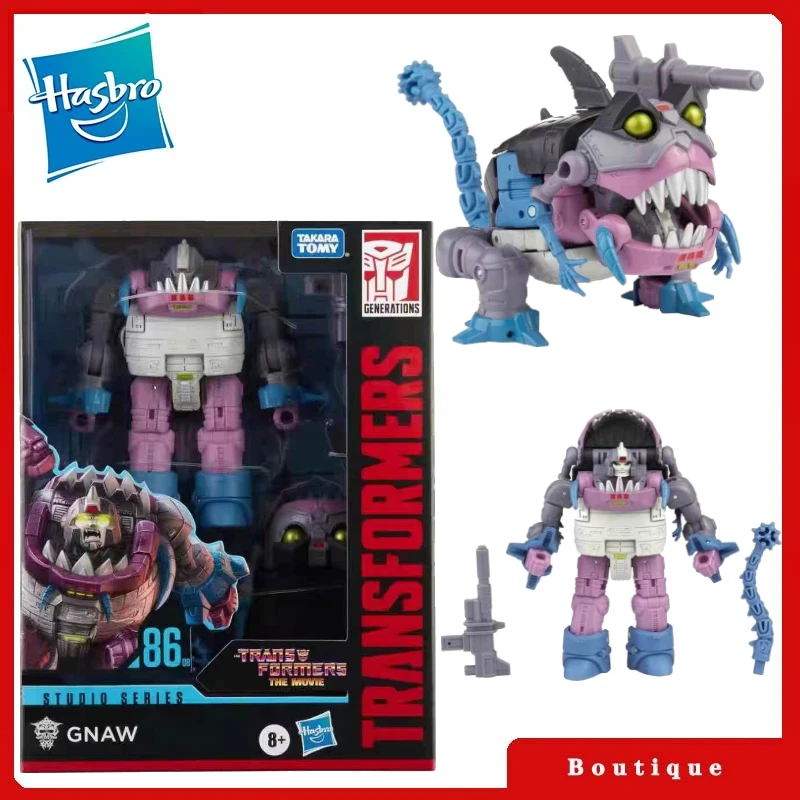 

In stock Hasbro Transformers toy Studio Series Deluxe Class SS-86-08 Gnaw Cybertron Autobots Action Figures Collectible Gifts