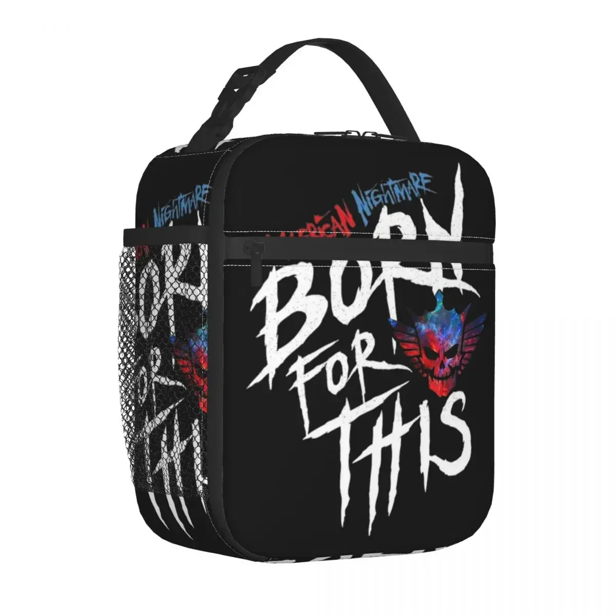 In The Ring Cody Rhodes Insulated Lunch Bags For Office American Nightmare Food Storage Bag Portable Cooler Thermal Bento Box