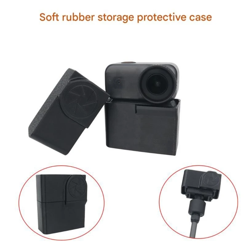 Slimmer Camera Case With Precise Cutout Flexible Shockproof Design Featherlight Portable Storage Shell for Cameras K1KF