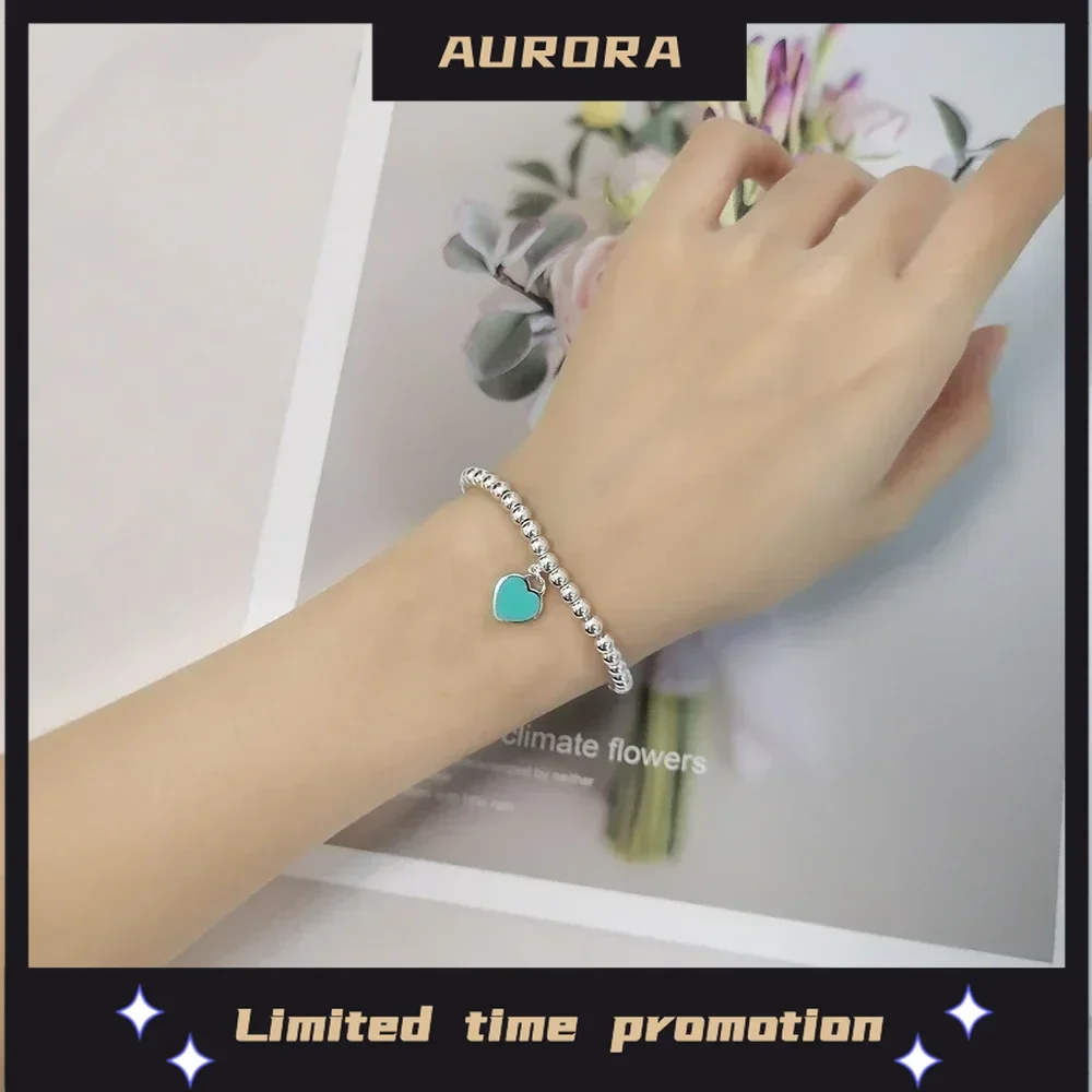 2024 Bracelet for Women 925 Silver Luxury Jewelry Valentine's Day Gift Classic Fashion Zircon