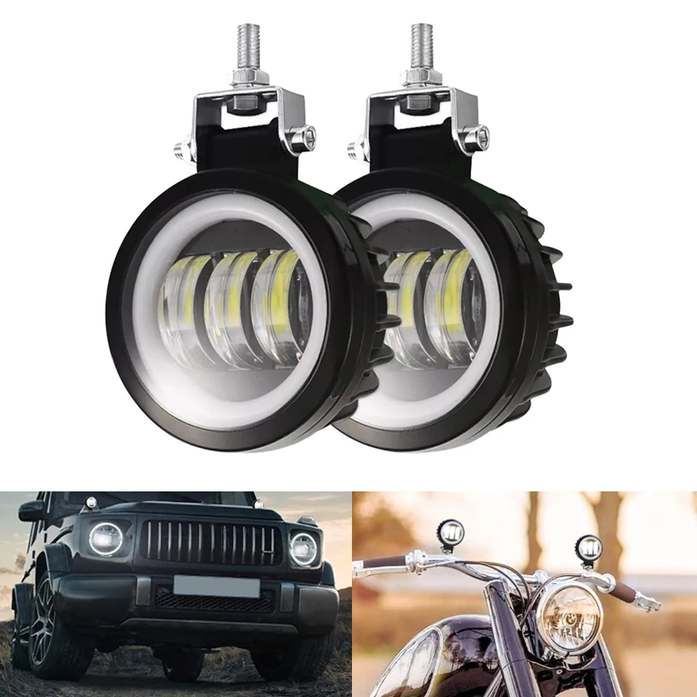 

Reliable and Waterproof LED Angel Eye Headlights Strong Light / DRL / Mixed Light Aluminium Alloy Brilliant LED Light