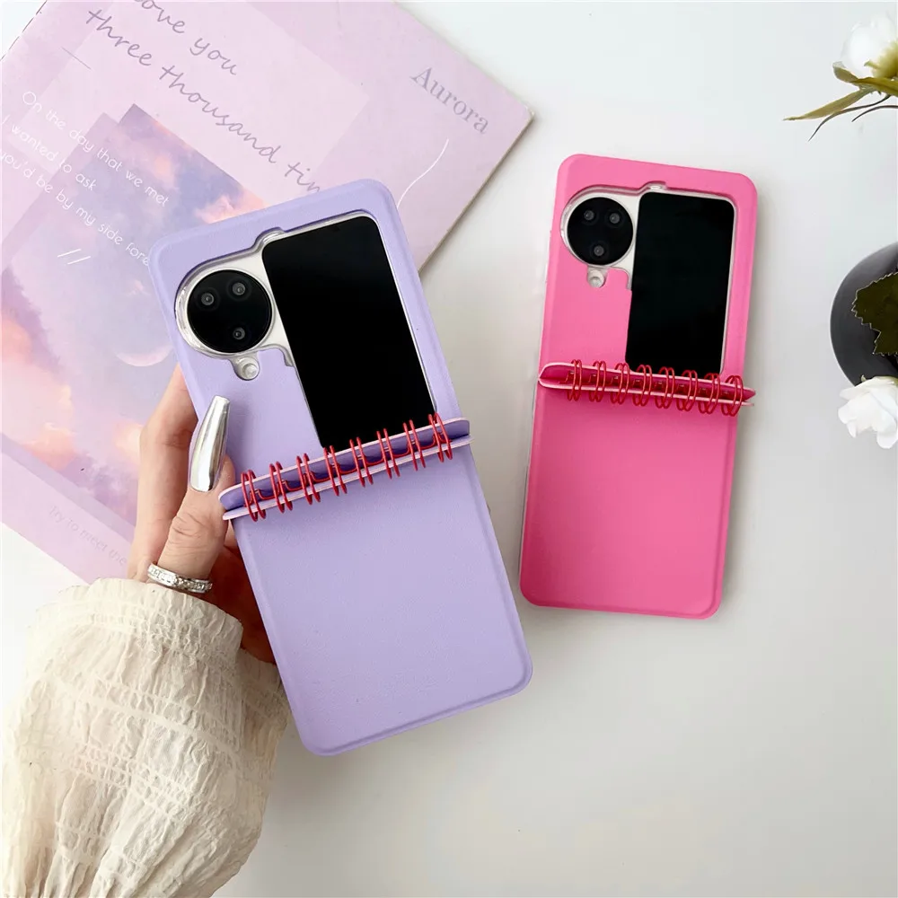 เคสหนังแฟชั่นโน๊ตบุ๊คน่ารักสำหรับ OPPO Find เคส N3Flip OPPO Find เคสฝาพับ N3 N2Flip