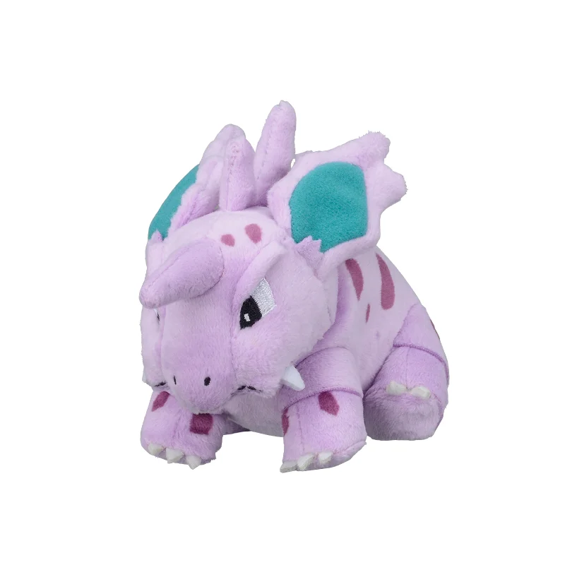 Kanto Region Pokémon Palm Series Nidorino Nidoking Nidoqueen Nidorina Stuffed Toys Cute Gifts for Children Birthday Holiday