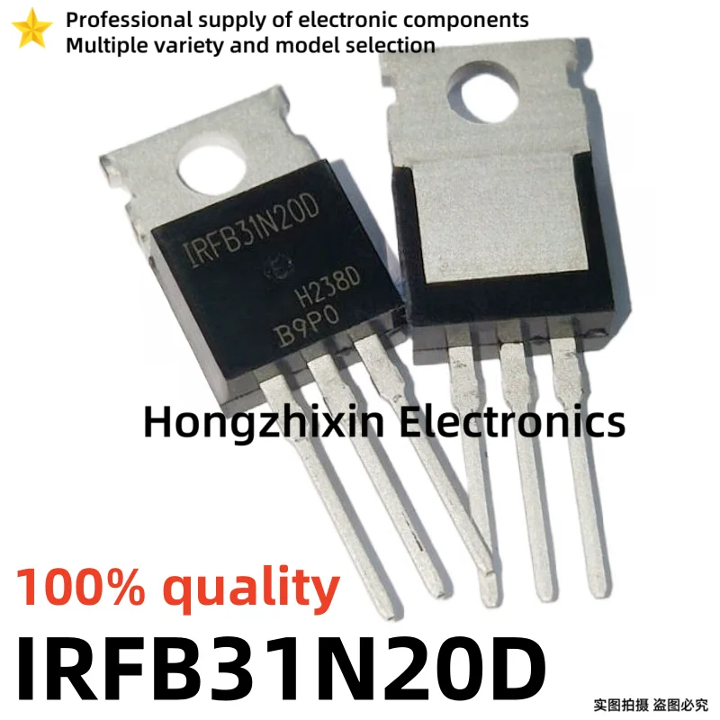 10PCS 100% quality IRFB38N20D IRFB23N15D IRFB31N20D IRFB33N15D IRFB42N20D IRFB18N50K IRFB20N50K TO-220 Field-effect transistor