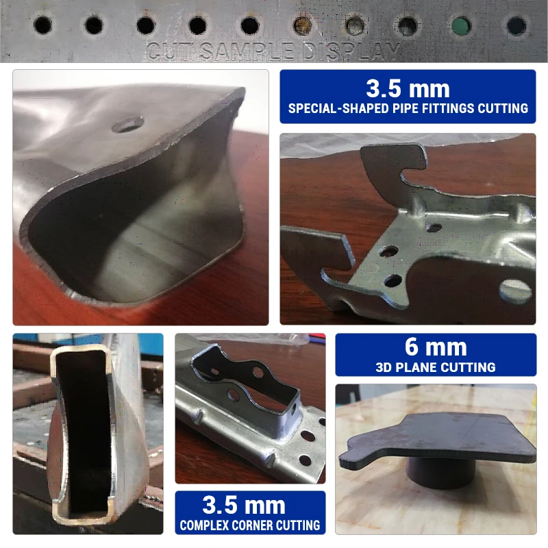 Robot Arm Fiber Laser Cutter, Máquina de corte 3D Axis para aço inoxidável, 3kW