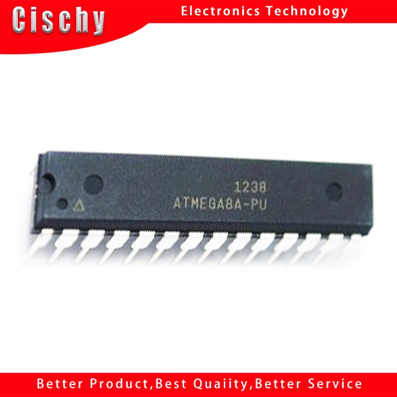 

1pcs/lot ATMEGA8A-PU ATMEGA8L-PU ATMEGA8L ATMEGA8A ATMEGA8 DIP-28 In Stock