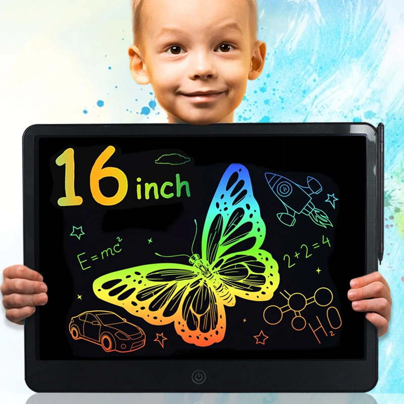 16/12/10/8.5/8.2/6.5/4.5 inch LCD grafische tablet, kleur tekentablet, 3 4 5 6 7 8 jaar kinderen verjaardagscadeautjes/Kerstmis/reizen speelgoed