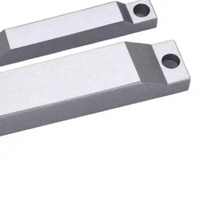 Wired Fire Door Magnetic Sensor Dual Switch Mode Normally Open Closed For Double Doors For Windows High Sensitivity Aluminum All