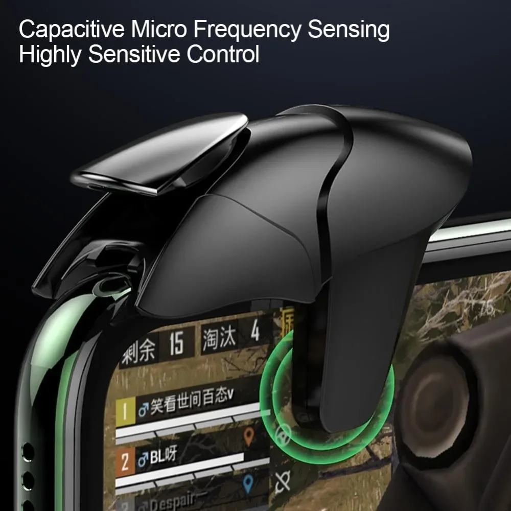 1 Pair SKS Mobile Phone Trigger Game Peripheral Gamepad Continuous Firing Shoulder Button Press High-sensitivity Aiming Key