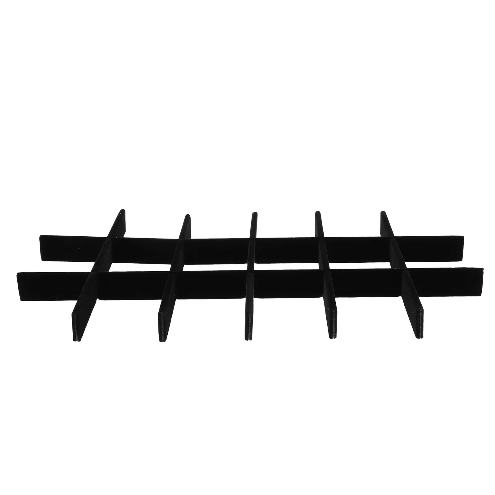 

Reusable Jewelry Tray Divider Inserts Non Slip Adjustable Grid Organizer for Rings Earrings Necklaces Bracelets Drawer Desktop