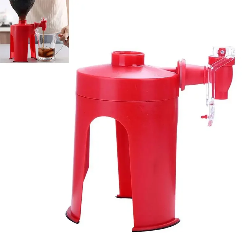 Hand Press Water Kettles Dispenser Coke Upside Down Drinking Dispense Carbonated Beverage Inverted Drinker Drinking Machine
