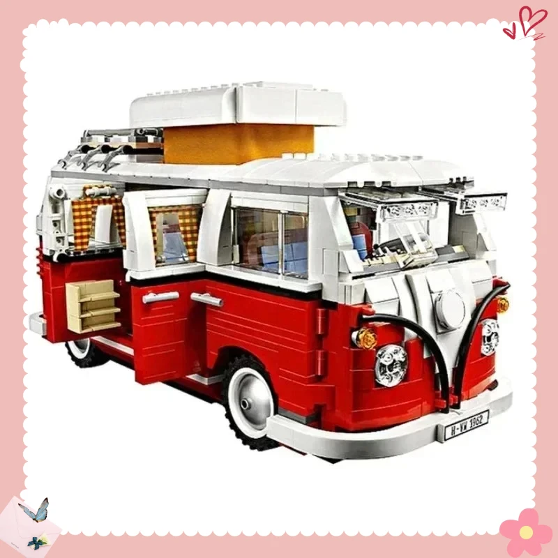 

Car building blocks, bus model building blocks, birthday gifts for boys and girls, children's toys