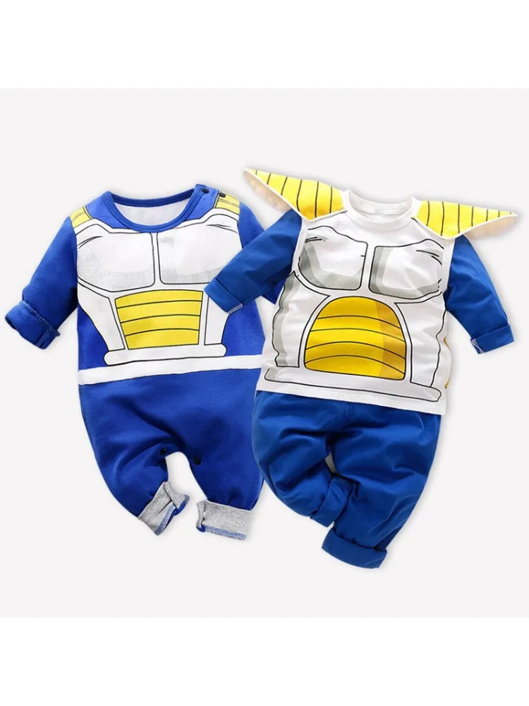 Anime Rüstung Cosplay Kostüm Outfit Baby Jungen Kleidung Frühling Cartoon Overall Neugeborenen Strampler Bodys Kleinkind Krabbeln Anzug