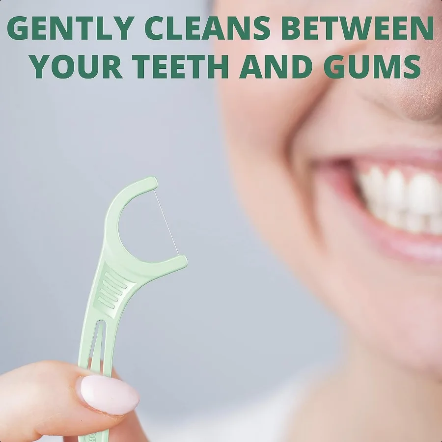 플래커스 마이크로 민트 치실 여행용 팩, 휴대용 사이즈, 간편 보관, 이동 중에도 가능한 치과 관리, 상쾌한 민트향, 12개입