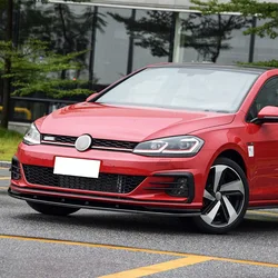 Maxton Style Front Bumper Lip Diffuser Canard Splitter Guard For VW Golf 7.5 MK7.5 GTI GTD R Rline 2017-2020 Bodykits Tuning ABS