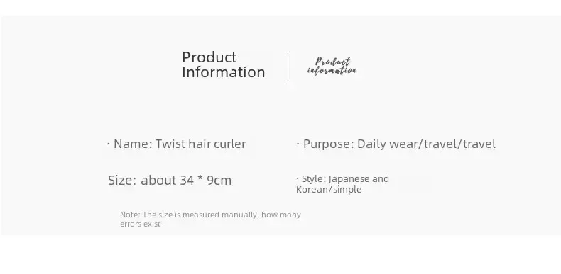 Modische Twist-Haarspange, Brötchenmacher im koreanischen Stil, Haarschmuck mit Schleife für Frauen – Detail 5