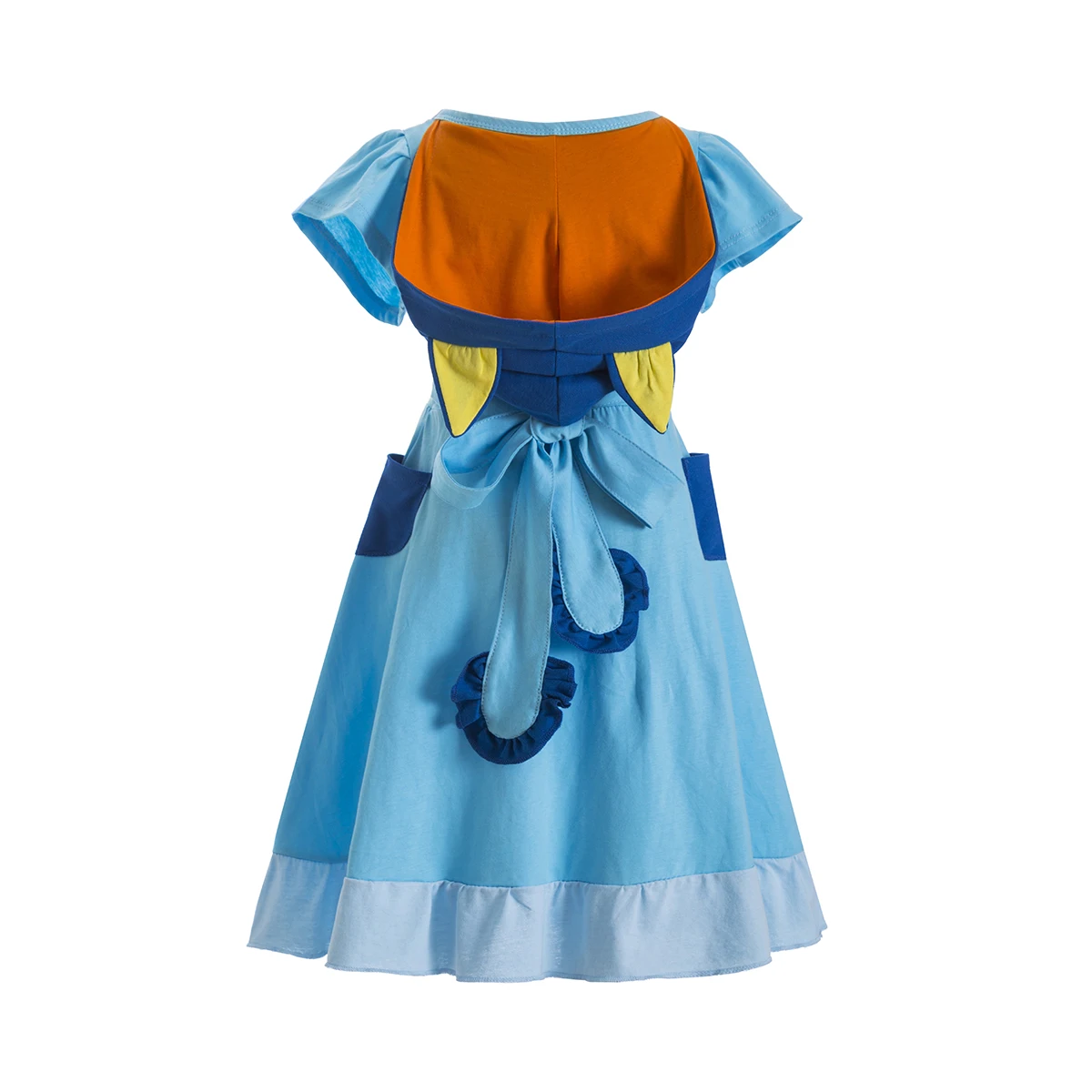 Blue Dog Kid\'s dress Halloween Cosplay Costume Blue dog Costume for girls Blue dog birthday Outfit