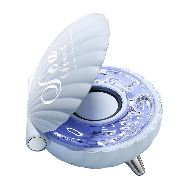 Shell Bluetooth Lautsprecher Buntes Licht Mini Bluetooth Lautsprecher Atmosphäre Licht Cooles Geschenk Home Dekoration