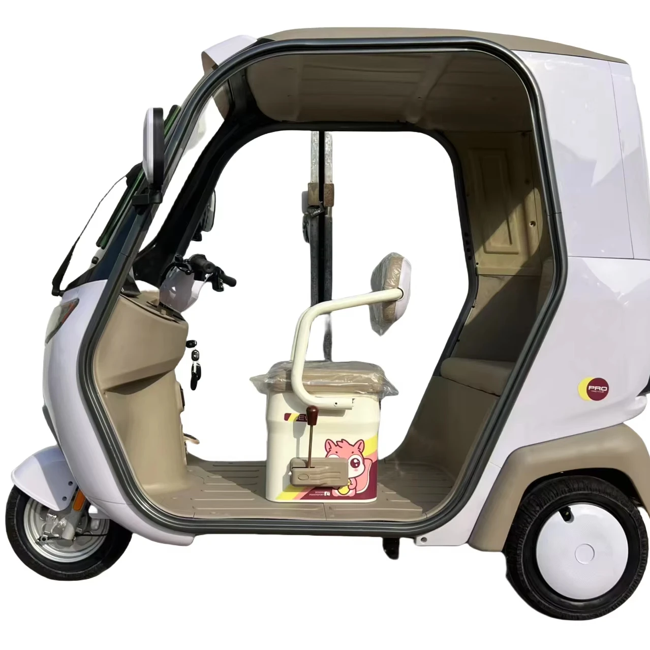 

CHANG LI Electric Cargo Bike Passenger Tricycle with 60V Lithium Battery Capable of Carrying Two People