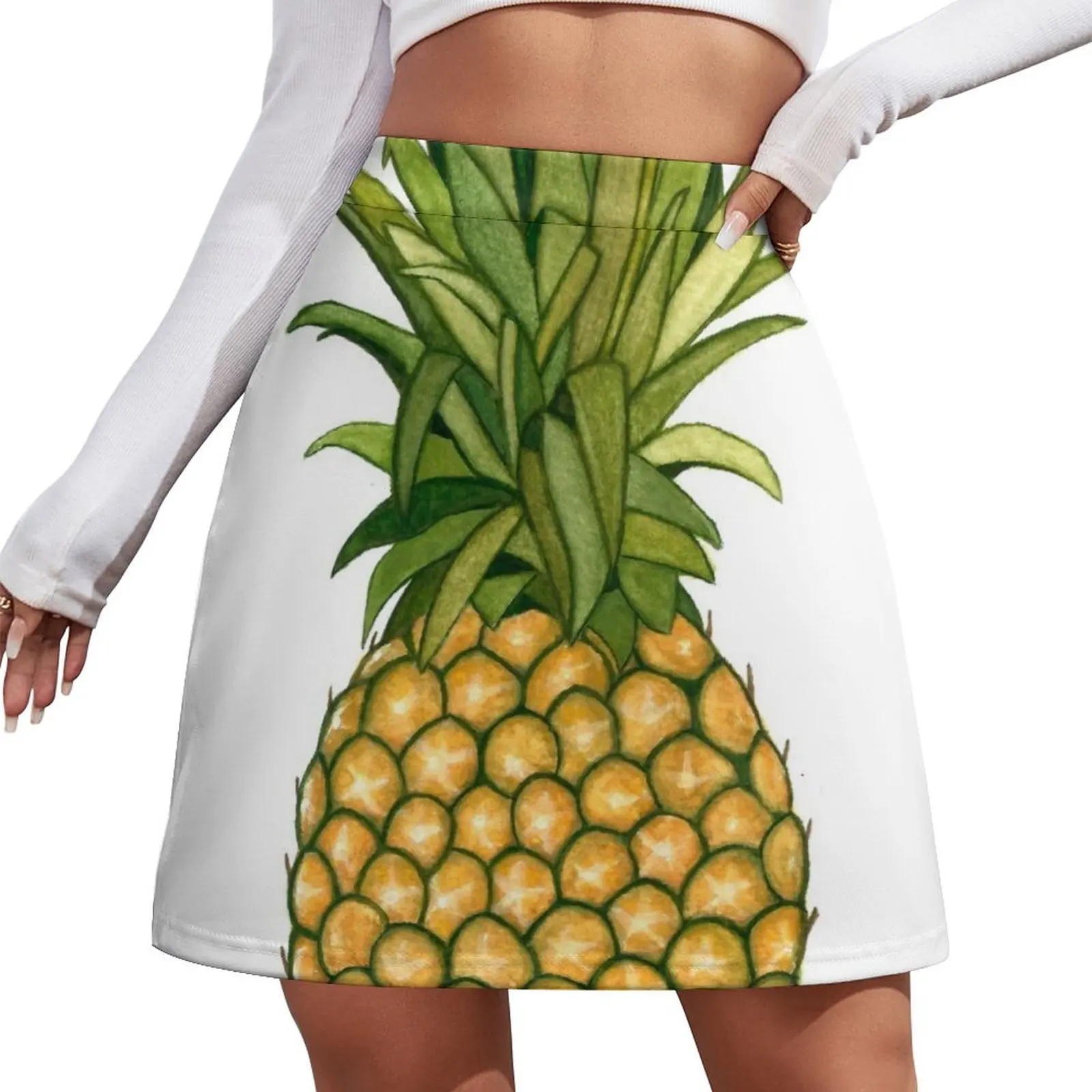 

Pineapple Mini Skirt skirt sets Skirt pants Mini