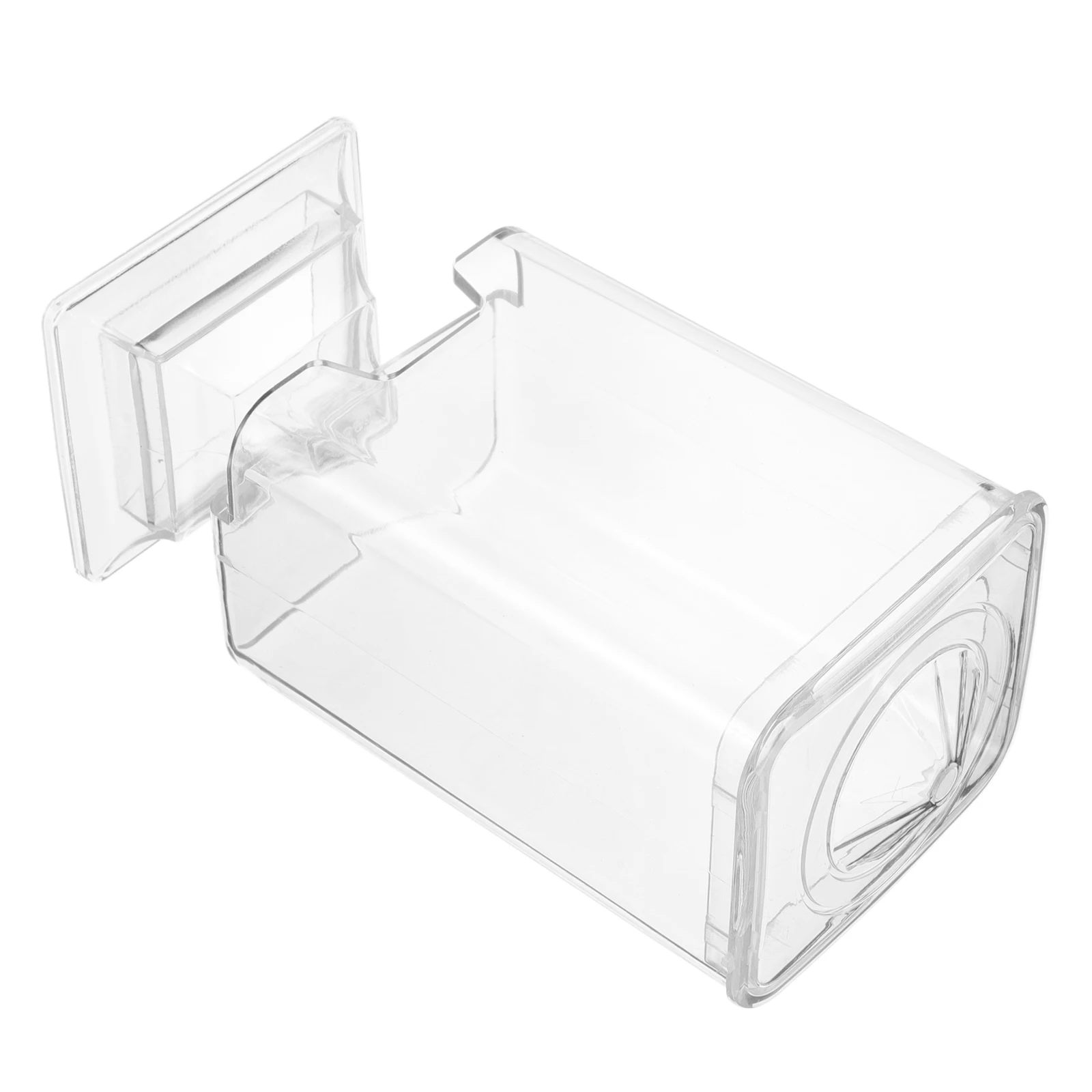 

Cotton Pad Holder Lighthouse Shape Makeup Wipe Storage Box Transparent Dustproof Base Compact Organizer for Nail Wipes Travel