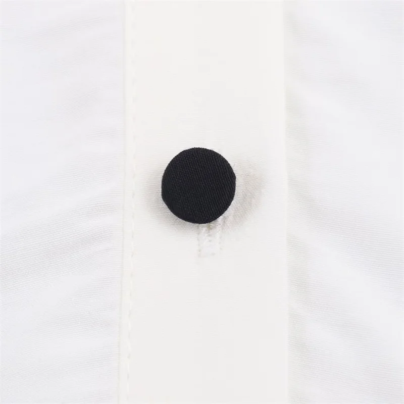 Blusa blanca Ropa De Mujer Camisas sueltas con lazo De manga larga 2025 Blusas Mujer De Moda cuello vuelto Blusas De moda Vintage Tops