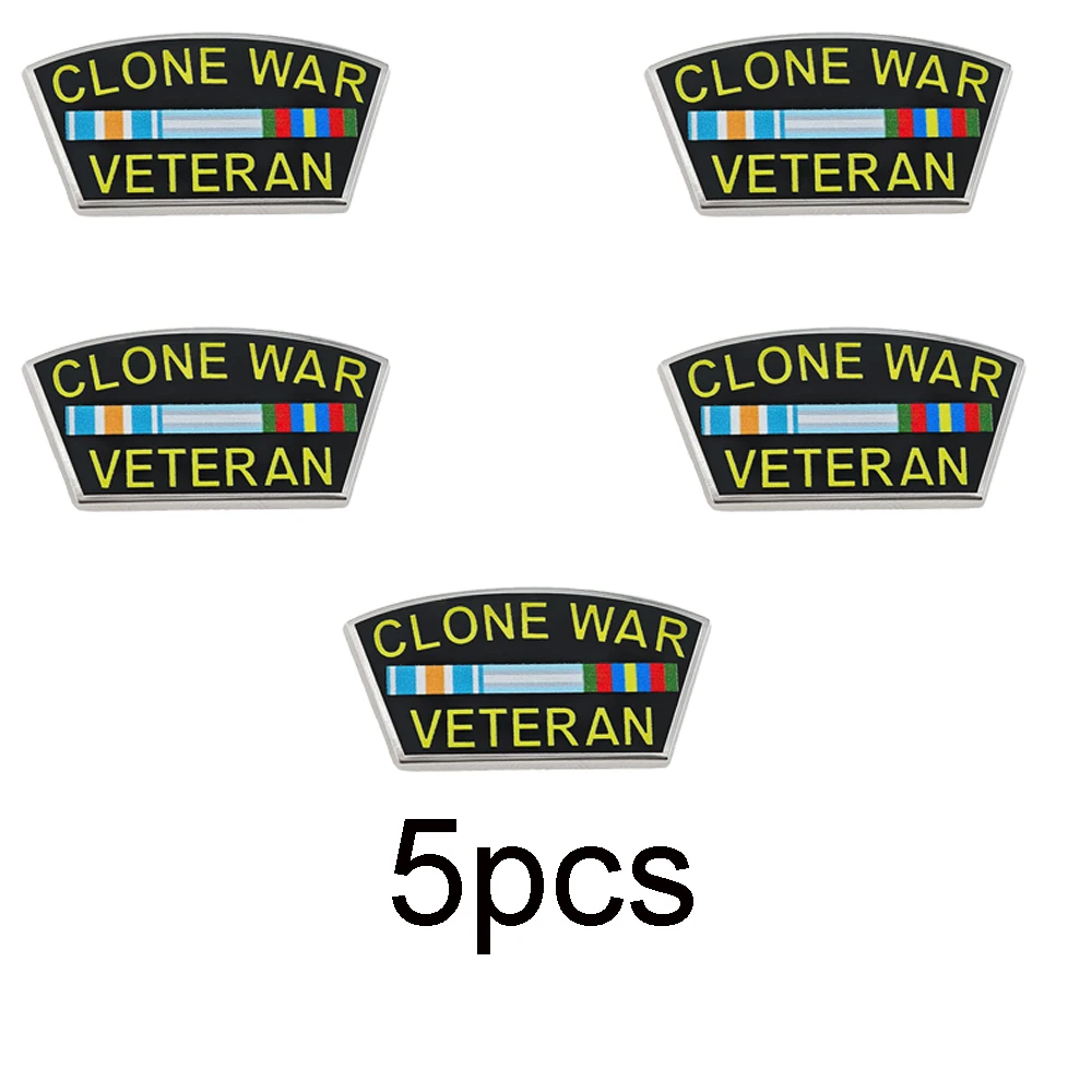 Clone-War Veteran Metall-Emaille-Pin Galaktische Republik Soldatenabzeichen Kampagnenband Brosche Anstecknadel Fangeschenk – Detail 11