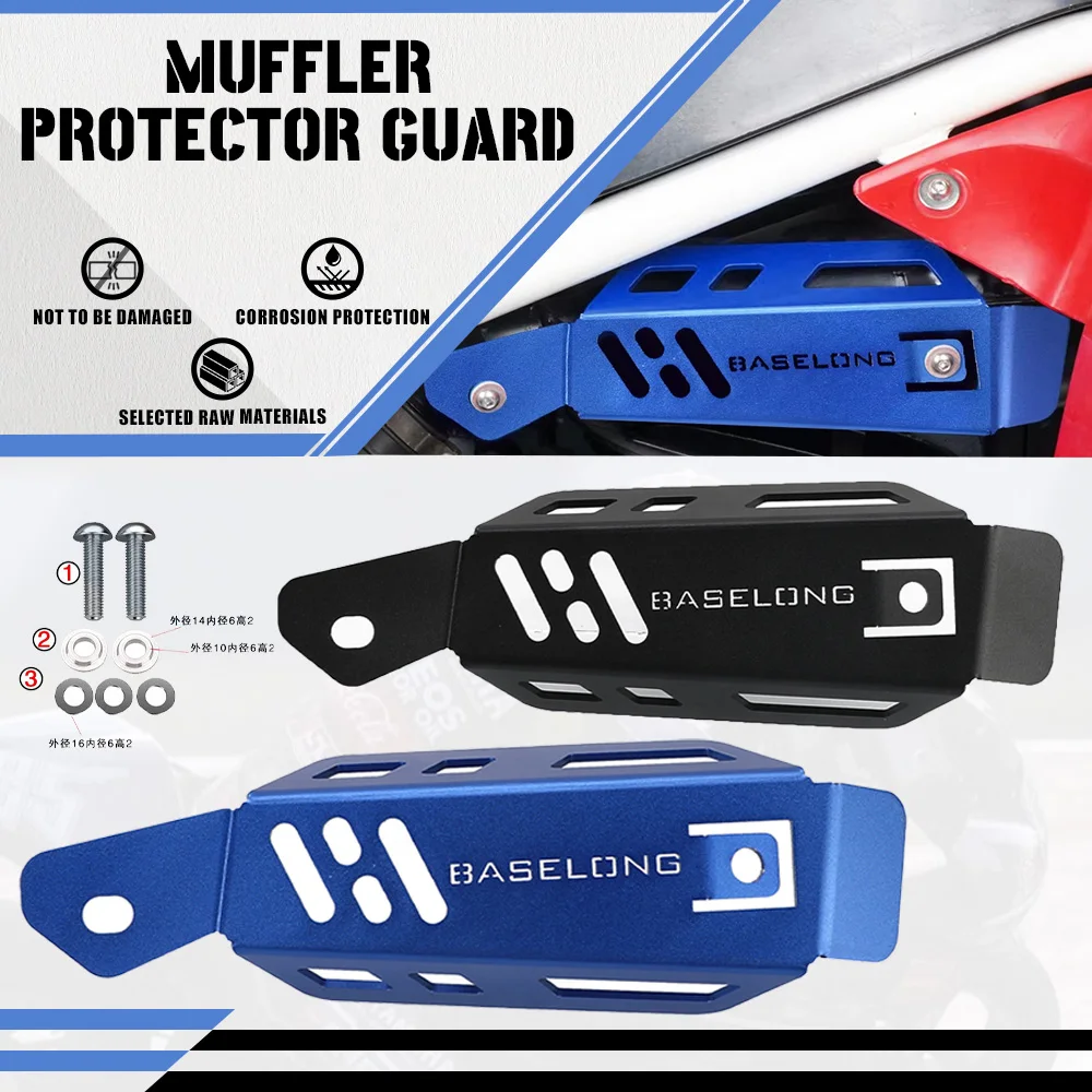 

FOR YAMAHA YFS200 BLASTER 1988-2007 2006 Motorcycle Muffler Exhaust Pipe Protector Heat Shield Cover Guard Anti-scalding Cover