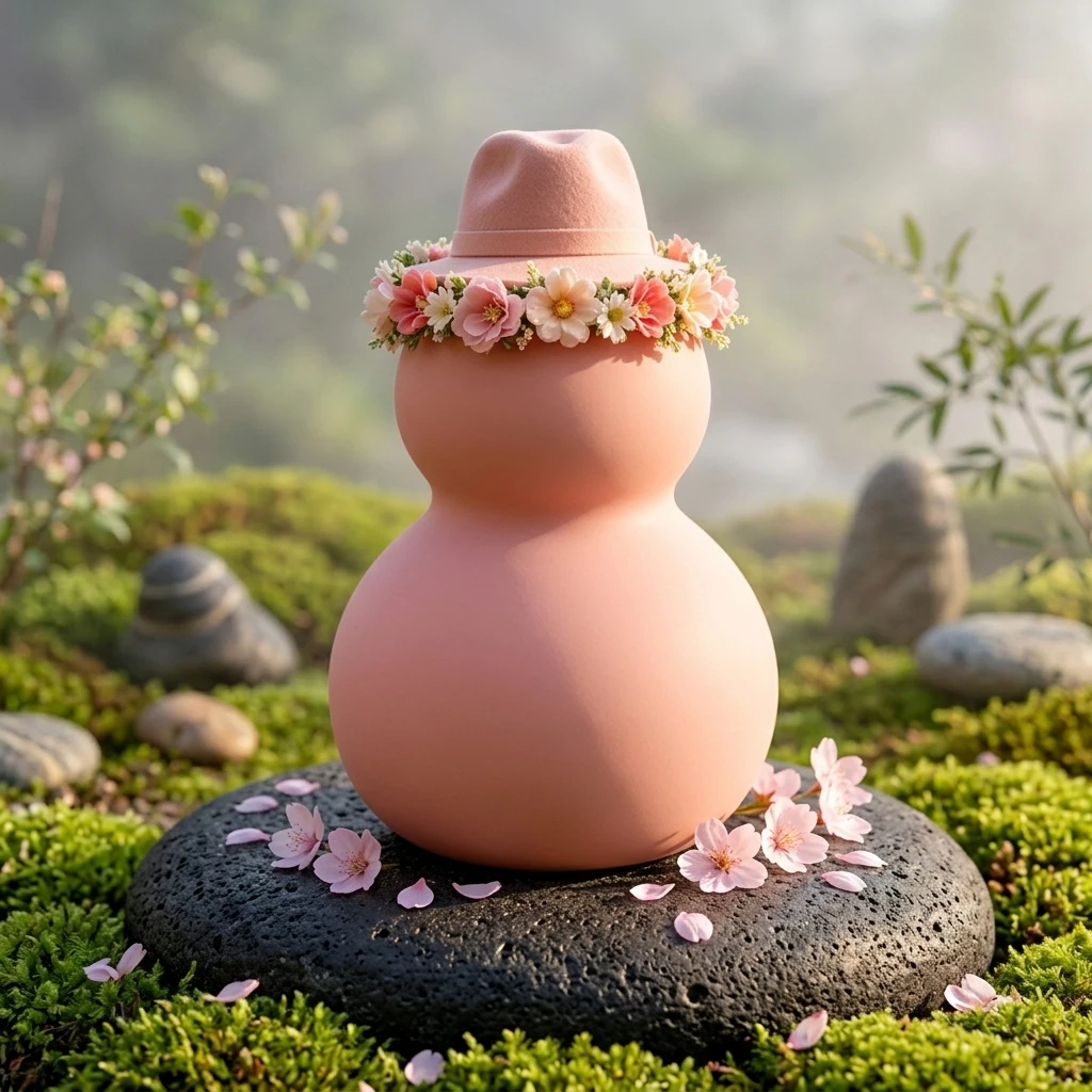 

Trendy Artistic Gourd Ornament Sleek Contour Pleasant Hand Feel Minimalist Indoor Home Table Decoration F236