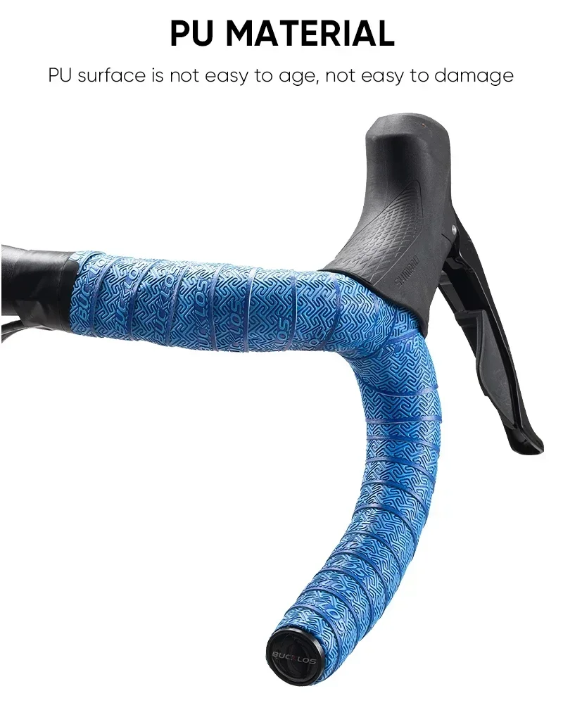 PLATT Nastro Manubrio Bici da Strada MTB, Inclusi Tappi di Chiusura e