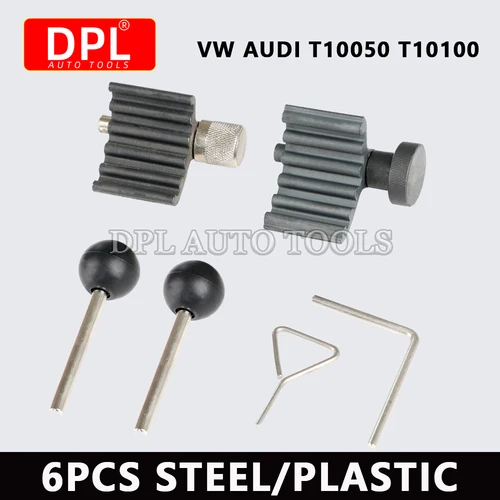 Kit de herramientas de bloqueo de manivela de leva de sincronización de motor diésel de coche para VW para AUDI T10050 T10100 1,2 1,4 1,9 TDI
