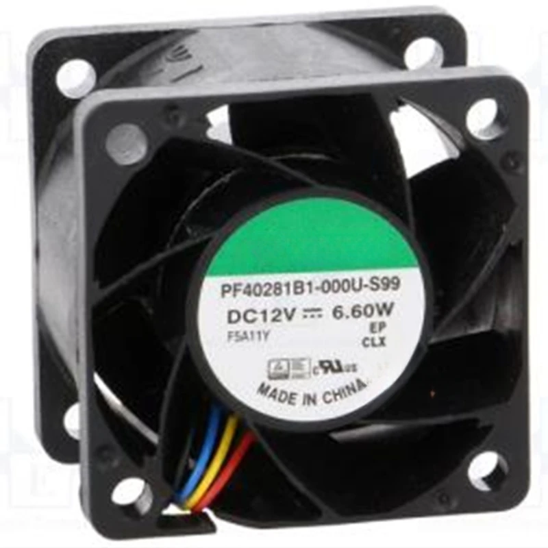 PF40281B1-000U-S99 Cooling Fan FAN AXIAL 40X28MM 12VDC WIRE