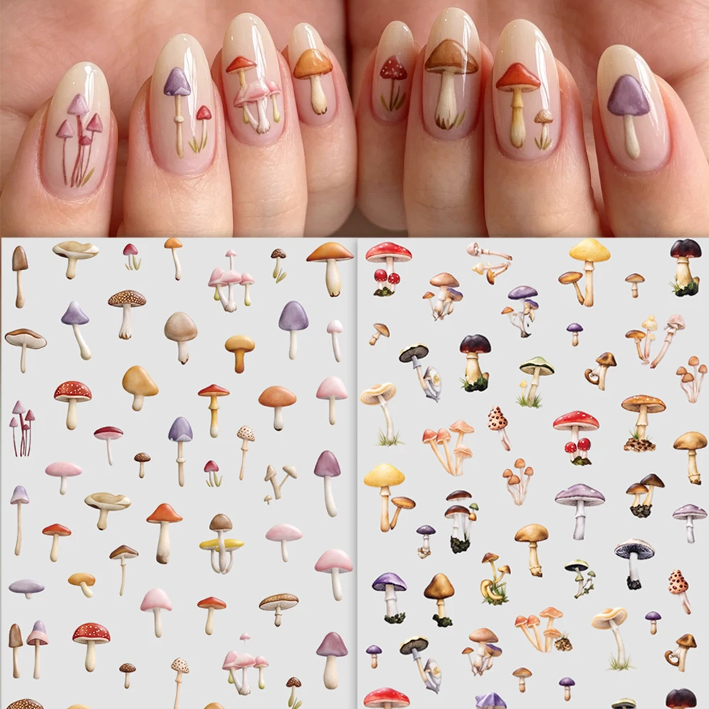 Nail Art Zelda - 1/2 шт. Наклейки для ногтей «Красные