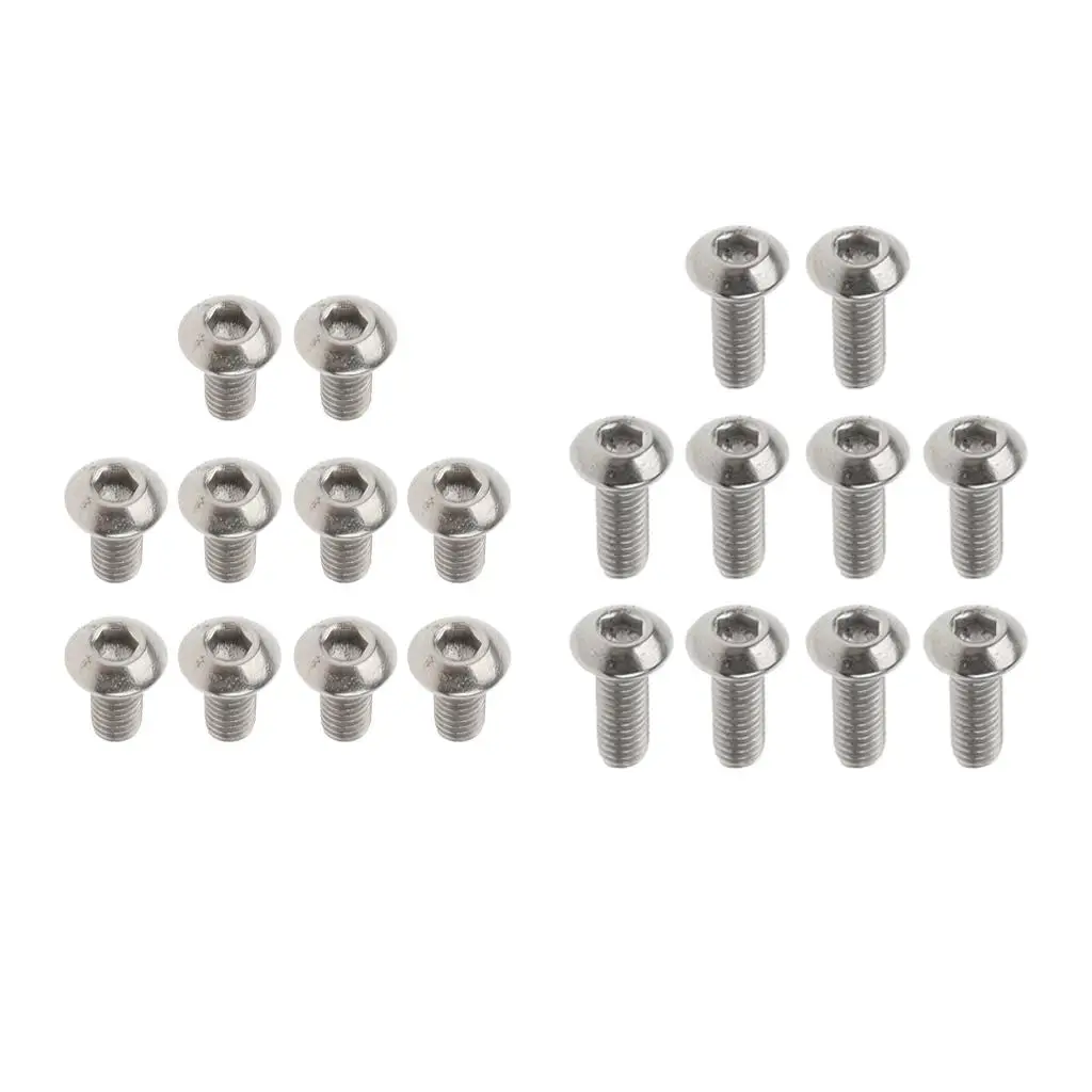 GR1 Titanium Socket Head Cap Screws Button Hex Bolts Anti Corrosion Assortment for Industrial Clamping