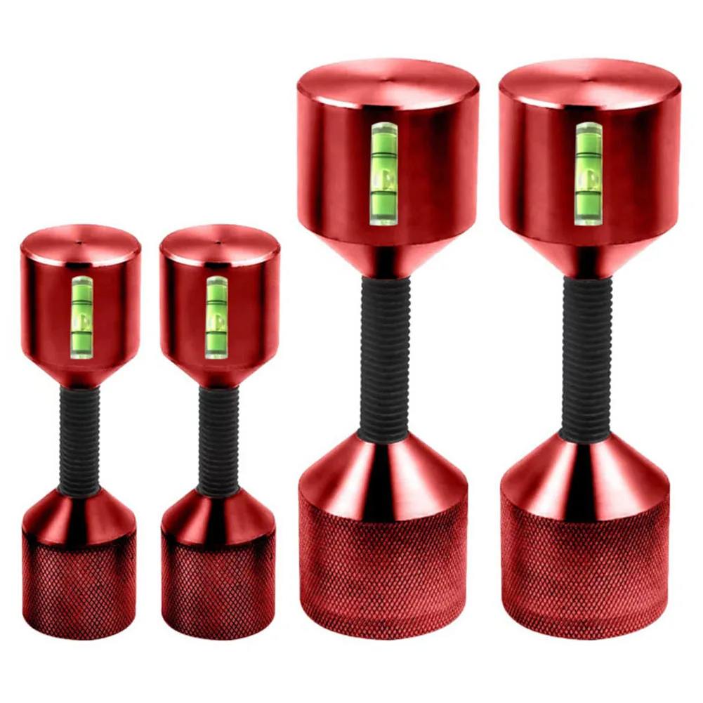 2/4pcs 1-1/8 알루미늄 플랜지 정렬 2 홀 핀 헤비 듀티 2 홀 그라데이션 포지셔닝 핀 정렬 파이프 용 위치 핀